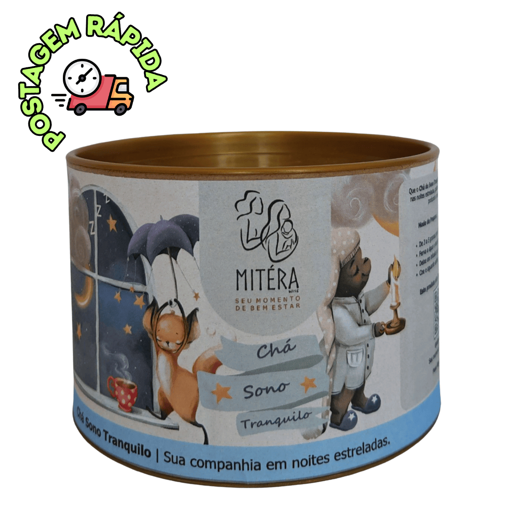 Chá Mitéra Wise – Sono Tranquilo – Pote 45g.