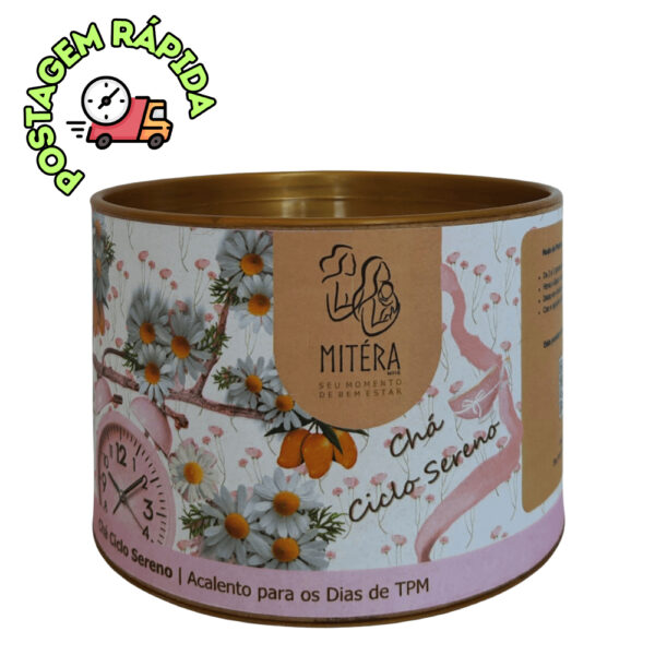 Chá Mitéra Wise – Ciclo Sereno – Para TPM – Pote 45G.