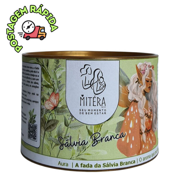 Chá Mitéra Wise – Fada da Sálvia Branca – Pote 45G