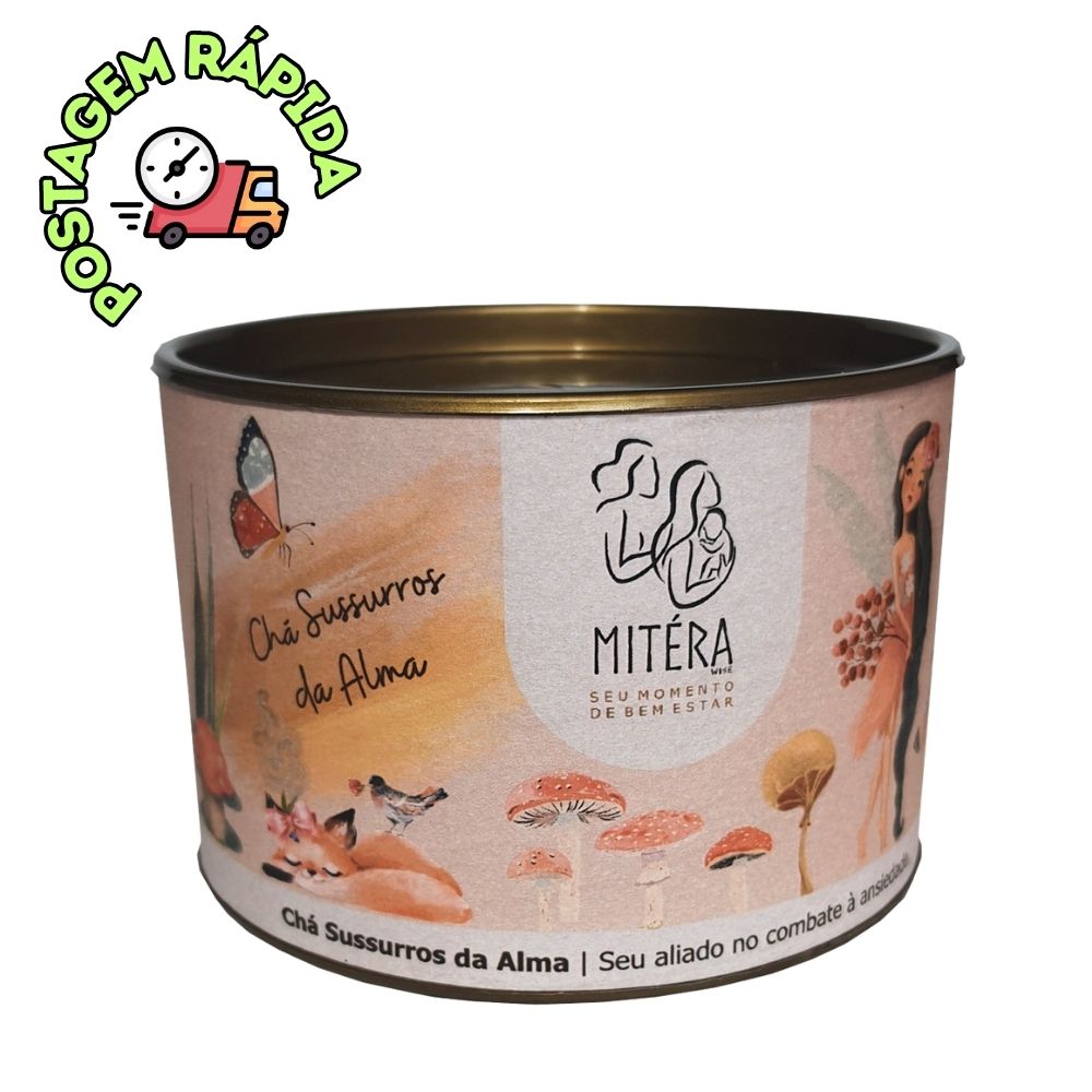 Chá Mitéra Wise – Sussurros da Alma – Para Ansiedade – Pote 45G.