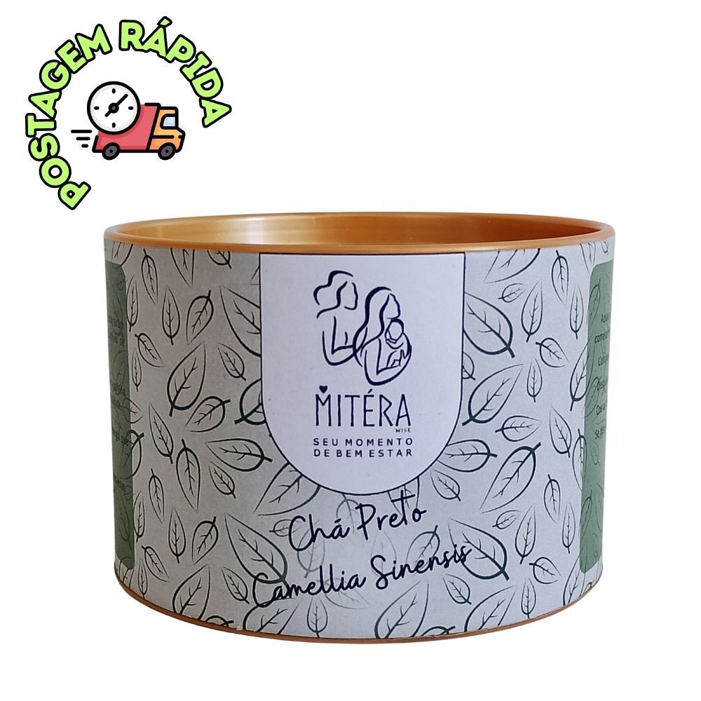 Chá Preto – Mitéra Wise – Camellia Sinensis – Pote 100G