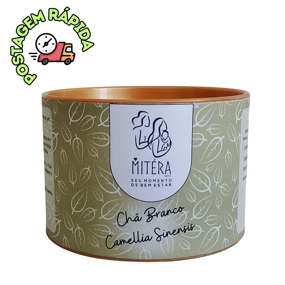 Chá Branco – Mitéra Wise – Camellia Sinensis – Pote 100G