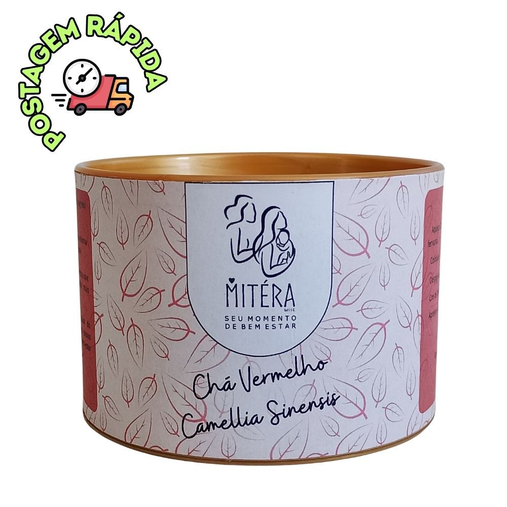 Chá Vermelho – Mitéra Wise – Camellia Sinensis – Pote 100G