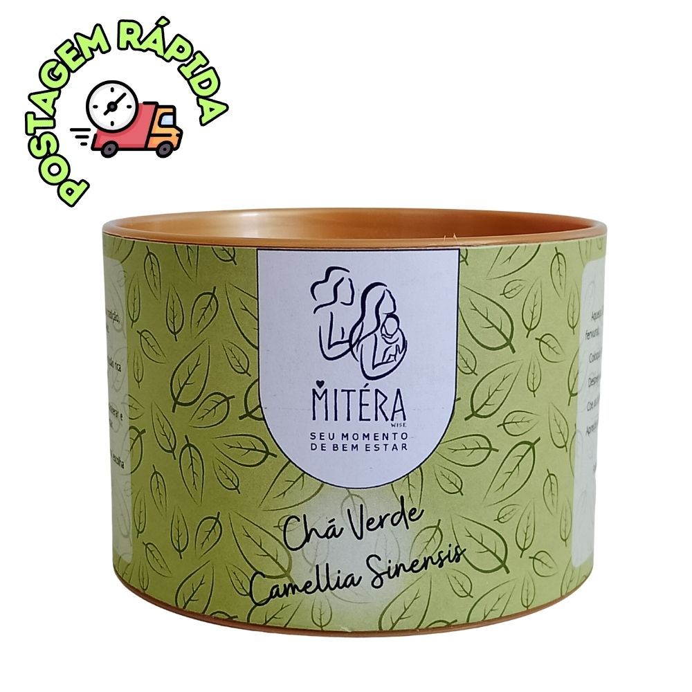 Chá Verde – Mitéra Wise – Camellia Sinensis – Pote 100G