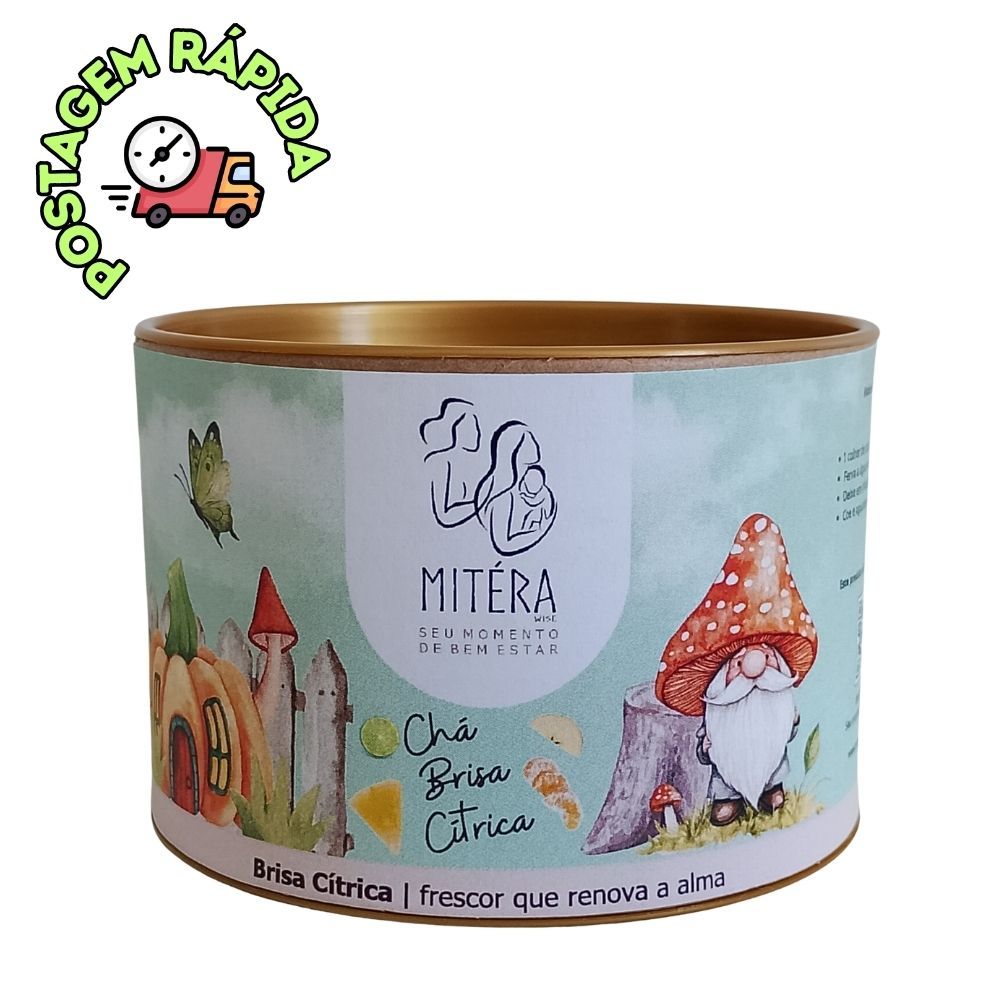 Chá Mitéra Wise – Brisa Cítrica – Pote 60G